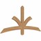 Ekena Millwork Davenport Timber Gable Bracket, Western Red Cedar, 60"W x 27"H x 1 1/2"D x 3 1/2"F, 11/12 Pitch GBW060X27X0204DAV00SWR - alternate 3